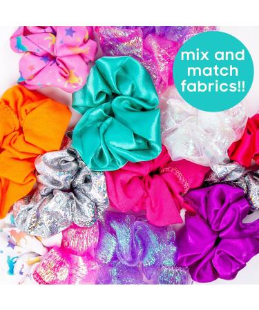 DIY Scrunchie Maker Kit with Gemstones - Design Colorful Satin Hair Bands - Horizon Group USA - Buy Online on GoSupps.com