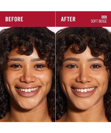  Rimmel Rimmel London Lasting Finish 008 Soft Beige Compact Foundation Soft-Focus Finish Finish Mat Full Coverage SPF20 Vegan Formula 0.25 oz - Buy Online on GoSupps.com