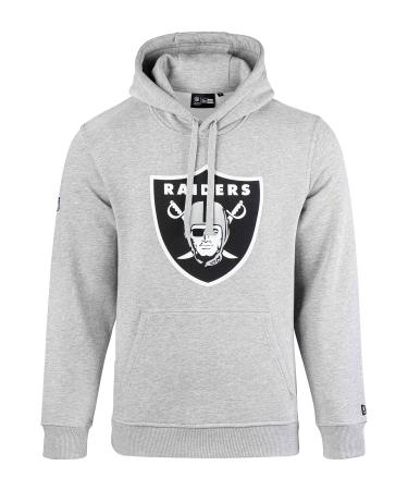 New Era Oakland Raiders Hoody - Team Logo PO Hoody - Black XXL Grey