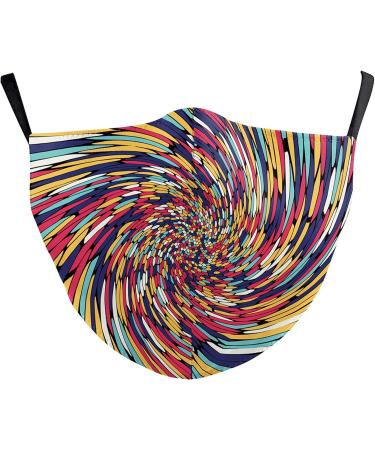 eBoutik National Flag Face Mask | Reusable & Washable Kaleidoscope Design | Perfect for Social Distancing | International Shipping Available - Buy Online on GoSupps.com