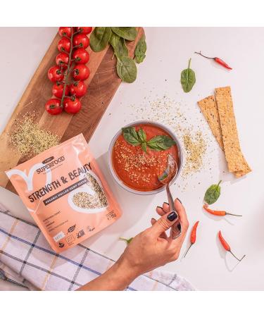 Hulled Hemp Seeds - High Protein & Omega 3, Vegan Keto Diet Friendly, Non-GMO, Gluten-Free - 1kg - Buy Online on GoSupps.com