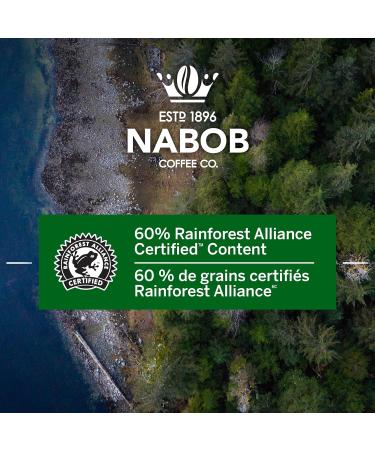 Nabob Breakfast Blend Coffee 100% Compostable Pods 117g (6 Boxes of 12 Pods) - Buy Online on GoSupps.com