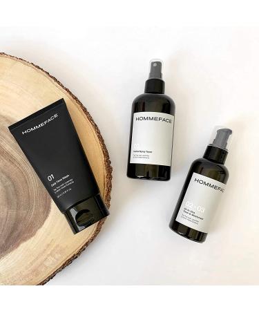 HOMMEFACE Men's Herbal Face Toner 8.45 fl. oz. - Alcohol-Free, Hydrating Mist with Witch Hazel, CICA Extract - Anti Aging & Balancing for All Skin Types - Buy Online on GoSupps.com