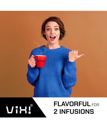 VIXI Oolong Tea Bags - 150 Counts of 100% Natural Vietnamese Mountain Tea Bold & Balanced Caffeinated Sugar-Free Tagless for Hot & Cold Brew - Buy Online on GoSupps.com