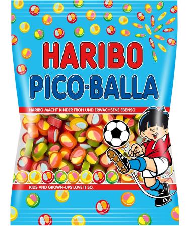 Haribo Pico-Balla Pack of 3 fruit gums wine gums gummy bears in a bag 175 g - Buy Online on GoSupps.com