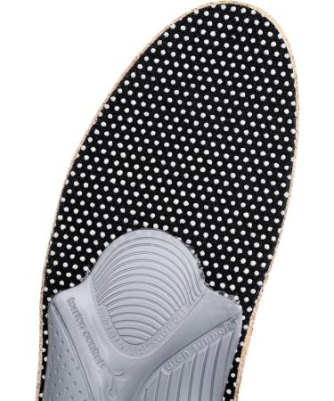 Bama Comfort Primus Extra Footbed - Anatomically Shaped Insole Genuine Leather Unisex - Brown/Silver/Black Size 41 EU - International Shipping Available - Buy Online on GoSupps.com