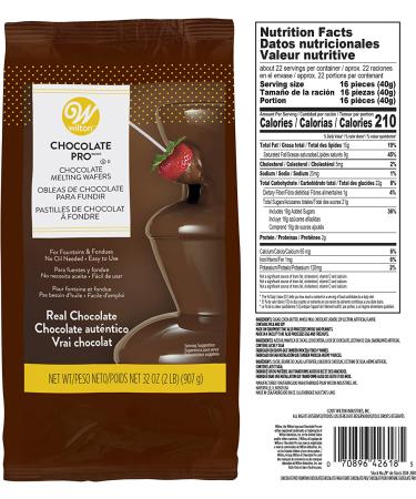 Meta Title: Wilton Chocolate Pro Fountain Fondue Chocolate - 2LB for Chocolate Fountains - Buy Online on GoSupps.com
