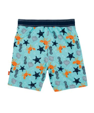 UV Protection Casual Baby Swimming Shorts with Integrated Diaper - Star Fish Design for 12 Months - Buy Online on GoSupps.com