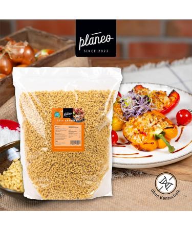 Planeo Soy Granulate 2kg - Vegan Meat Substitute Non-GMO Soybean Alternative for Bolognese & Sauces - International Shipping Available - Buy Online on GoSupps.com