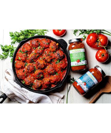 Primal Kitchen Marinara Tomato Sauce Two-Pack - Whole30, Paleo, and Keto Certified - 1 Tomato Basil & 1 Roasted Garlic Marinara - 1.5lb (Pack of 2) - Buy Online on GoSupps.com