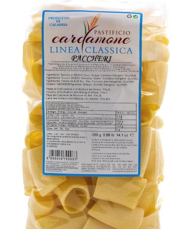  sapori mediterranei Mediterranean Flavors Test Box: Artisanal Calabrese Linguine Paccheri and Maccheroni 100% Natural 1.4 kg - Buy Online on GoSupps.com