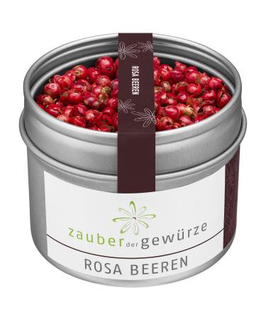 Magic of the spices pink berries "superior"-peppercorns entirely for fish seafood wild or gin tonic gourmet quality in a re-lockable aroma can 30 g - Buy Online on GoSupps.com
