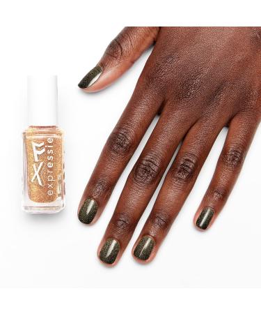 Essie Expressie FX Filter Quick-Dry Vegan Nail Polish - 24K Gold Glitter Shimmer Top Coat - 0.33 fl oz - Fast Shipping Worldwide - Buy Online on GoSupps.com