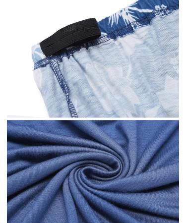 Ekouaer Women's Nursing Pyjamas Set - Short Two-Piece Breastfeeding PJs for Pregnancy - Adjustable Elastic Waistband - S-XXL - M Pat2 - Buy Online on GoSupps.com