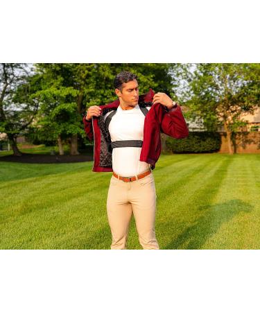 Posture Corrector for Men & Women | Adjustable Back Brace for Pain Relief | Comfortable & Breathable Support (Large - Buy Online on GoSupps.com