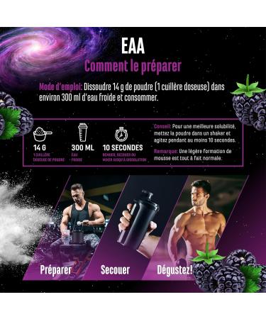  GEN GERMAN ELITE NUTRITION EAA Powder 532g (38 servings) - The 9 essential amino acids including histidine & BCAAs - Human Code Formula - Vegan - Very - Buy Online on GoSupps.com