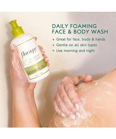 Florapy Beauty Calming Cream Cleanser | Dandelion Lemongrass Aromatherapy | Gentle Makeup Remover | Clean Beauty Skincare - Buy Online on GoSupps.com