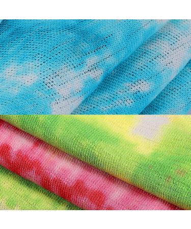 Summer Dog Shirt Set | X-Large Batik Coloring Tank Tops for Large Dogs | Soft & Stretchy Sleeveless Vests - Green & Blue - Buy Online on GoSupps.com