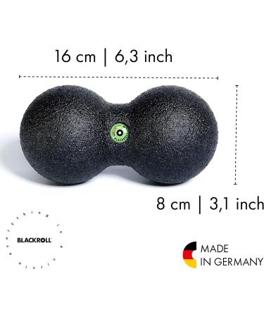 Buy Blackroll Duoball Set for Self-Massage | Fascia Balls for Neck & Back Relief | Medium Hardness | Made in Germany | 8cm & 12cm Duo Set - Buy Online on GoSupps.com