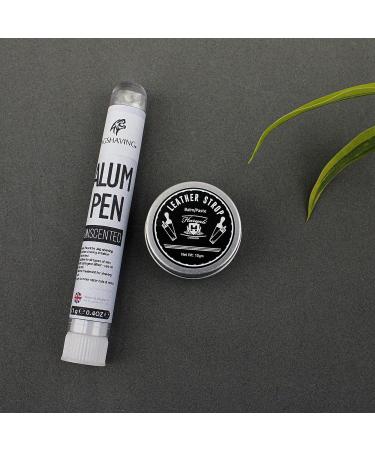 JAG SHAVING 5-Part Sustainable Shaving Set | Wooden Brush Razor Leather String Honing Compound & Alaun Stick | Ideal Gift for Men - Buy Online on GoSupps.com