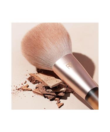 Real Techniques New Nudes Hazy Finish Powder Brush - Multiuse Makeup Brush for Blush Bronzer & Setting Powder - Soft Synthetic Bristles for Buildable Coverage - Buy Online on GoSupps.com