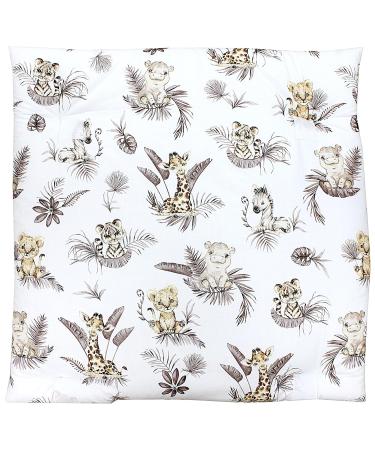 Buy TupTam Baby Changing Mat with 2 Terry Cloth Covers - Lion/Leaves/Beige 75 x 80 cm | International Shipping Available - Buy Online on GoSupps.com