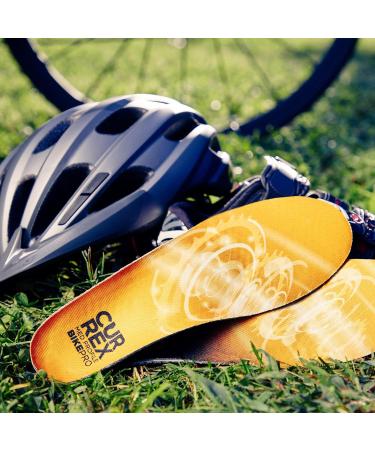 CURREX BikePro Insoles for Cycling & Riding Arch Support Shoe Inserts for Men & Women High/Medium Arch Reduce Fatigue Improve Stability Blue M (7-8.5 Men / 8.5-10 Women - Buy Online on GoSupps.com