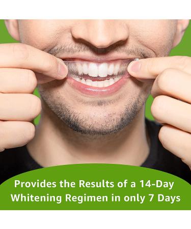 REMBRANDT Deeply White + Peroxide 1 Week Teeth Whitening Kit - Removes Tough Stains - Enamel-Safe - 28 Custom-Fit Whitening Strips - Buy Online on GoSupps.com