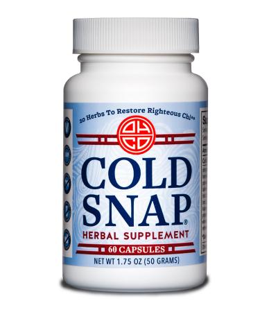 OHCO Cold Snap - Chinese Herbal Supplement for Deep-Level Immune Support - Activate Immune System with 20 Natural Ingredients Including Ginseng & Ginger - Fast Acting for Sudden Issues Vegan - 60 Capsules - Buy Online on GoSupps.com