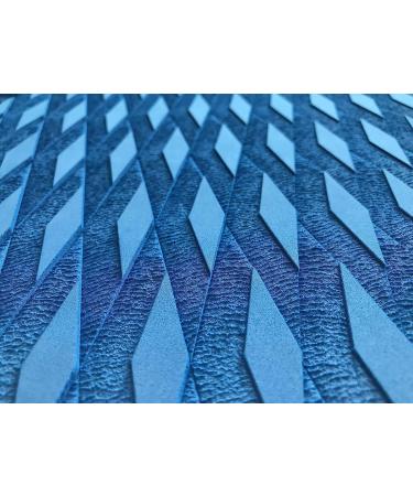 KXKZREN 4-Piece Paddle Board Traction Pad Set - Anti-Slip EVA Foam Deck Grip for SUP, Surfboard, Kayak - Blue - Buy Online on GoSupps.com