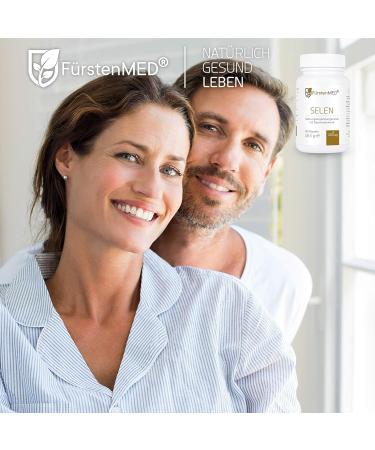 F rstenmed Selenium Capsules | 200 g High-Dosed Vegan Supplement | 180 Additive-Free Capsules for Optimal Bioavailability | International Shipping - Buy Online on GoSupps.com