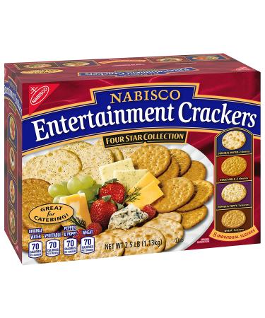 Nabisco Entertainment Crackers Four Star Collection 40 Ounce - Premium Assorted Snack Variety - Buy Online on GoSupps.com