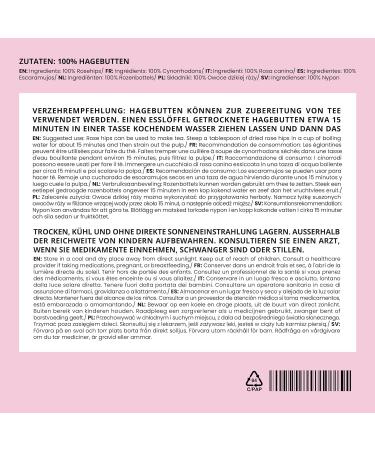 IDDA Herbal Cynorrhodon S ch 500g Cynorhodons S ch s Entiers Fruits d' glantier Rose Musqu e 500 GR - Buy Online on GoSupps.com