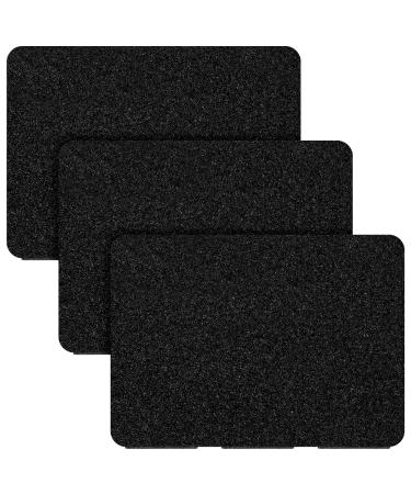 3 Pieces Molle Patches Attachment Tactical Patch Display Board Black Molle Patches for Backpacks Military Army Patches Hook and Loop Visor Cover(3 Columns Style)