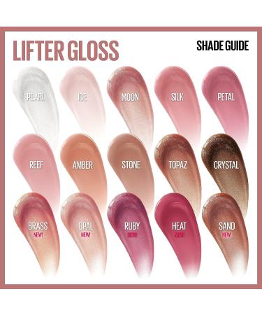 Maybelline Lifter Gloss Hydrating Lip Gloss with Hyaluronic Acid - Opal Pink Neutral - 0.18 oz - Buy Online on GoSupps.com