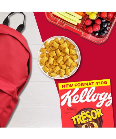 KELLOG S Kellogg's Chocolate Hazelnut Treasure Cereal - 410g - 410g Pack - Buy Online on GoSupps.com