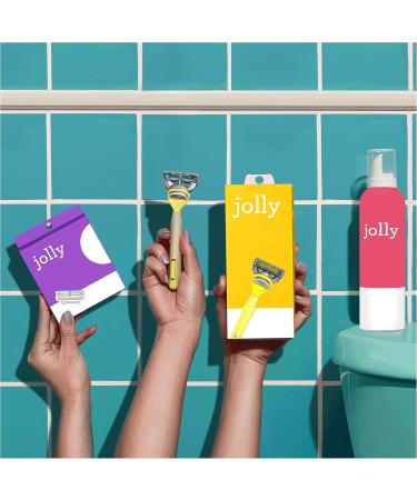 Jolly Razor for Women - Yellow 2 Blades | Smooth Shaving & International Shipping - Buy Online on GoSupps.com
