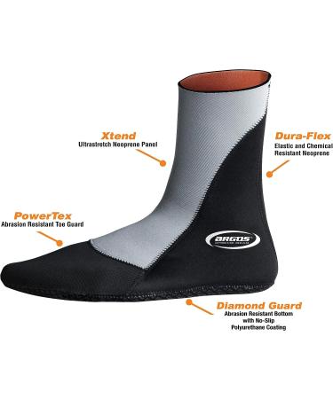 Argos Stealth High Top Bootie 4mm/Large - Superior Performance and Comfort - Buy Online on GoSupps.com
