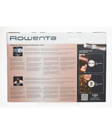 Rowenta CF Rotating Hot Air Brush Active Cinnamon Pink/White/Aluminium - Buy Online on GoSupps.com