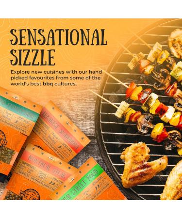 Authentic Asian Street Food Collection | Handcrafted Spice Mixtures & Handicrafts | Spice Cartell - 4x35G Eco-Friendly Bags - Buy Online on GoSupps.com