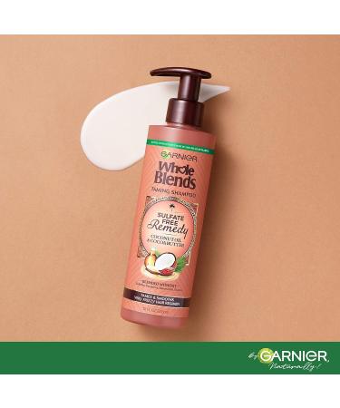 Garnier Whole Blends Coconut Oil & Cocoa Butter Taming Shampoo and Conditioner Set - Sulfate Free Remedy for Very Frizzy Hair - 12 Fl Oz Kit - Buy Online on GoSupps.com