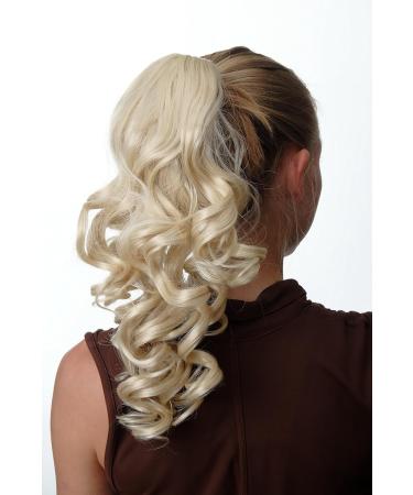 WIG ME UP NC-218-88E Light Blonde Curly Braid Ponytail Hairpiece - 40 cm Elegant Curls for Effortless Style - Buy Online on GoSupps.com