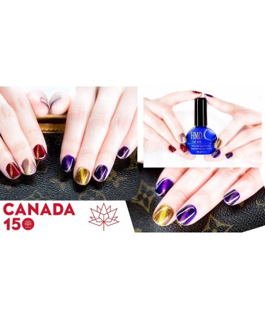 Canada HMD Soak Off UV LED Gel Nails Polish 3D Cat Eye gel coat with Magic stick (C) (018) - Buy Online on GoSupps.com