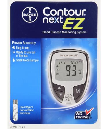 Bayer Contour Next Ez Blood Glucose Monitoring Kit