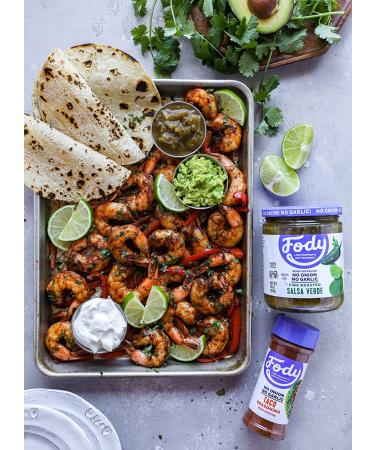 Fody Foods Keto-Friendly Salsa Verde | Low FODMAP, Gluten-Free, IBS-Friendly | Fire Roasted Flavor - Buy Online on GoSupps.com