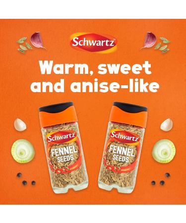 Schwartz Fennel Seeds 28g - Premium Quality Spice for Culinary Delights - Buy Online on GoSupps.com