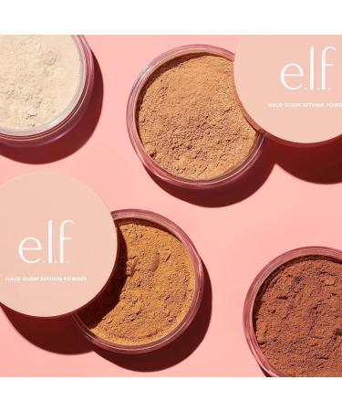 eleven.Halo Glow Setting Powder - Silky Blurring Vegan Minimizes Pores & Fine Lines Dark - 6.8g - Buy Online on GoSupps.com