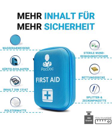First Aid Kit for Dogs & Cats with Smart App | PocDoc Pet Connect Emergency Care Guide - Buy Online on GoSupps.com