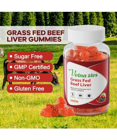 Velna zivs Beef Liver Gummies and L-Lysine Gummies - Buy Online on GoSupps.com