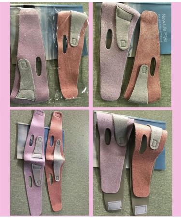 Adjustable Anti-Snoring Chin Strap - Comfortable Breathable Solution for CPAP Users - Pink - Buy Online on GoSupps.com